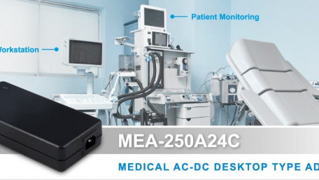 24-Vdc / 250W Medical AC-DC Adapter