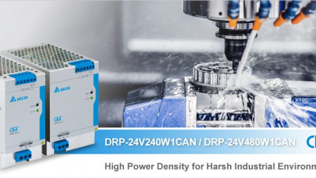 240W and 480W 24V DIN Rail Power Supplies