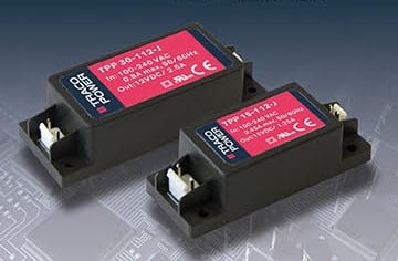 Encapsulated 15- & 30-Watt Power Supplies with JST Connectors