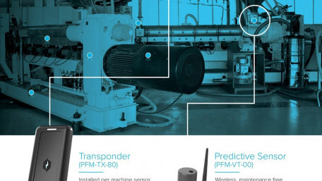 Wirelessly-Powered Predictive Maintenance Sensors