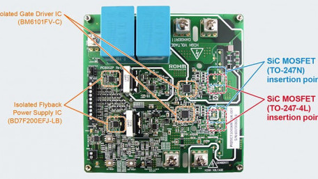 Eval Board for New 4-Pin SiC MOSFETs with Up To 35% Lower Switching Losses
