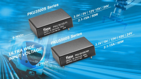 50W Encapsulated Sixteenth-Brick DC-DCs for Harsh Environments