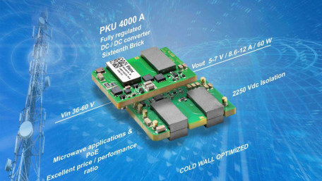 94% Efficient Sixteenth Bricks for RF Power Amplifiers or PoE