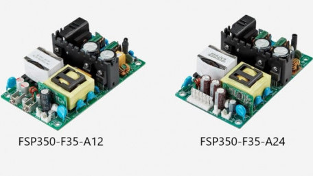 3” x 5” High Power Density 350W Open Frame Power Supply