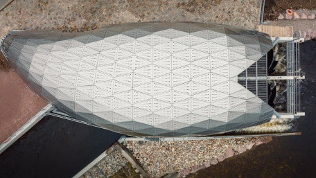 Hydroelectric Archimedes Screw Launches in Scottish Highlands