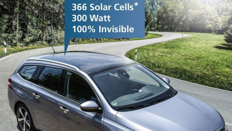 Fraunhofer ISE Presents Colored Solar Car Roof at the Frankfurt Motor Show