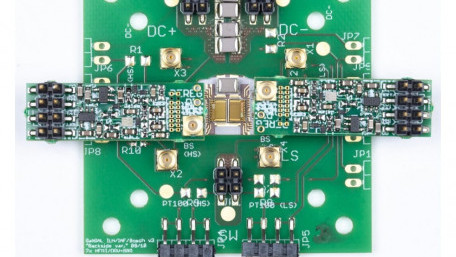 GaN Power ICs with Integrated Current and Temperature Sensors