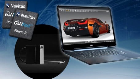 Gallium-Nitride Enables World’s Smallest Adapter for World’s Fastest Laptop