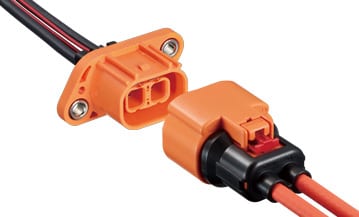 High-Voltage Automotive Connectors are Vibration Resistant and Waterproof