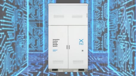 Hybrid System Features Immersion-Cooled Battery for AI Data Needs