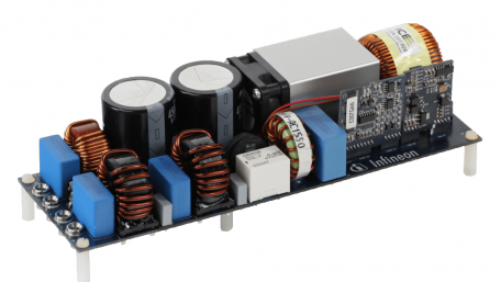 2500W Full-Bridge Totem-Pole PFC Demo Board using GaN Power Switches