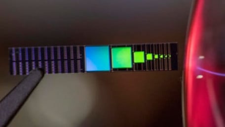 Infrared Rectennas Generate DC Power from Waste Heat