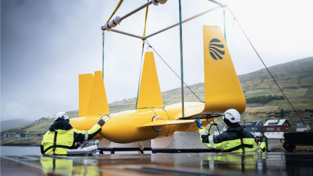 Minesto’s Tidal Kite Sends Megawatts to Island Grid