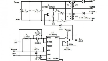Innovative “Isolated Wire-in-Wire” Transformers for use with Gate Drivers from Power Integrations