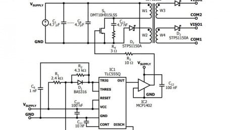 Innovative “Isolated Wire-in-Wire” Transformers for use with Gate Drivers from Power Integrations