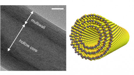 Asymmetrical Nanotubes Found to be Photovoltaic with no P-N Junction