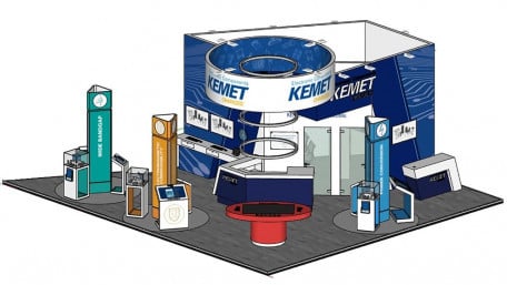 KEMET Showing 100-Year History and Latest Power Components at PCIM Europe 2019