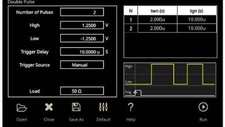 Double Pulse Test Software Simplifies Wide Bandgap Power Device Testing