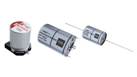 Kemet Unveils Three Series of Hybrid Aluminum Polymer Capacitors