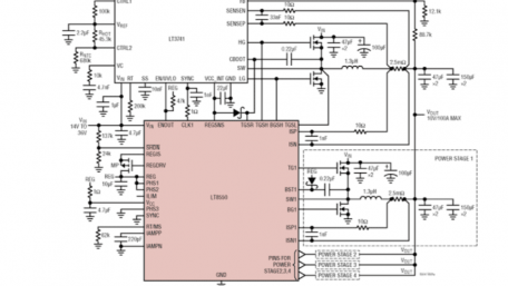 4-Phase DC-DC Expander with Internal Gate Drivers for Buck Converters