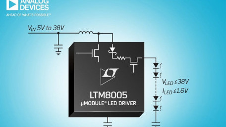 38VIN, 10A Boost µModule Regulator for Driving LEDs