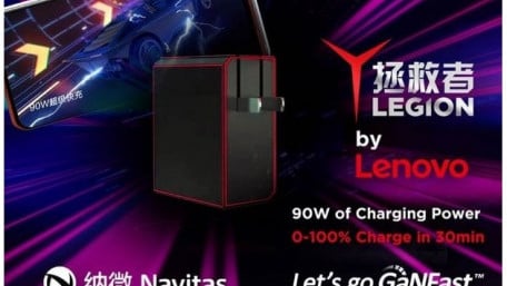 Lenovo and Navitas Deliver 90W GaN-Powered Fast Charger