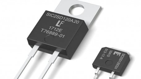 1200V SiC Schottky Diodes Rated for 8A, 15A and 20A