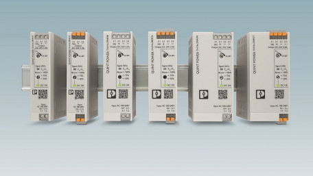 24-Vdc DIN-Rail Single-Phase AC-DCs up to 100W