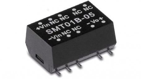 1W, 2:1 Input Regulated SMD DC-DC Converter