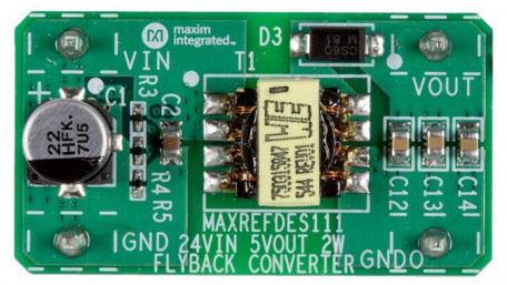 Isolated 2W 24Vdc-to-5Vdc Flyback DC-DC – Reference Design