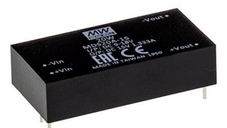 MEAN WELL Releases Converter Series, Expands into Medical-Grade DC/DC Converters