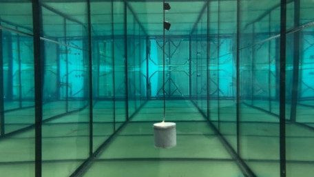 Battery-Free Sensor for Underwater Exploration