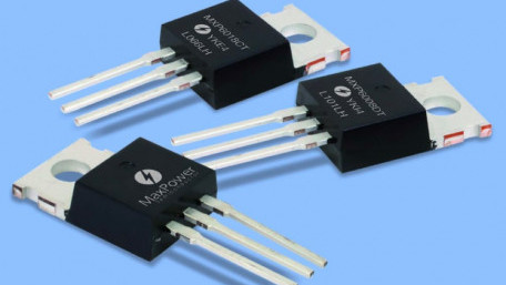 MaxPower adds 20V to 200V Rectifiers; 45V / 15A Variant has Forward Drop of 0.36V