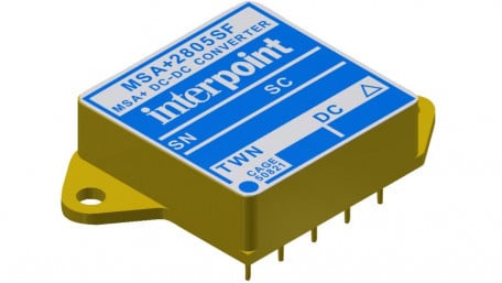 15- to 50-Vdc Input, 6-Watt, High-Reliability DC-DC Converters