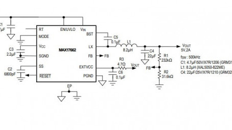 5V/2A Synchronous DC-DC Converter IC Evaluation Kit