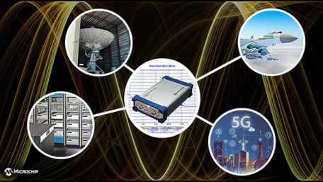 Microchip Announces the 53100A Phase Noise Analyzer for Precision Oscillator Characterization
