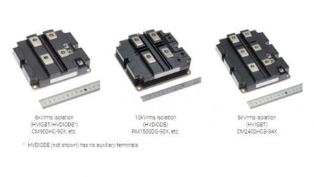 Mitsubishi Electric to Launch New X-Series HVIGBTs and HVDIODEs