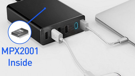All-in-One Flyback Power IC with Capacitive Isolation for 25W to 65W AC-DCs