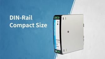 High Isolation DIN-Rail Power Supplies from 30W to 120W