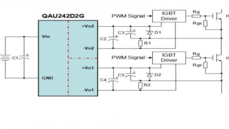 Isolated & Regulated Dual-Output DC-DC for IGBT Drivers