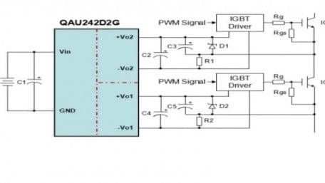 Isolated & Regulated Dual-Output DC-DC for IGBT Drivers