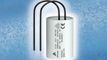 Motor Run Film Capacitors Rated for 100 °C Continuous