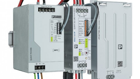 Network-ready, Control Cabinet UPS with EtherNet/IP, PROFINET, EtherCAT, and USB
