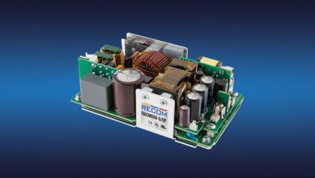 RECOM’s New Power Supply Features Baseplate Cooling 