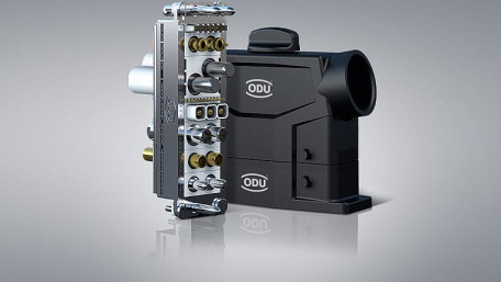 Push-Lock All-in-One Hybrid Connector Solution