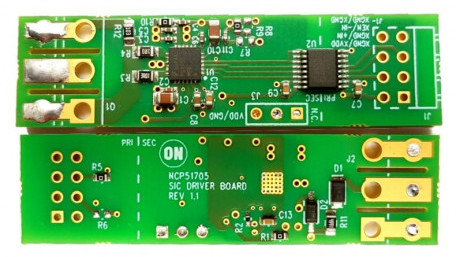 SiC Driver Eval Board for Existing or New PCB Designs