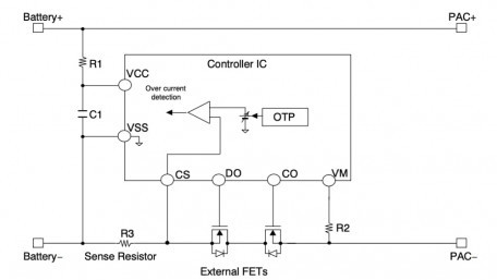 8A Limit Protection ICs with Built-In OTP for 1-Cell Lithium Batteries