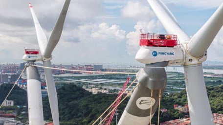 The X Factor: Twin Turbines Power Offshore Wind 