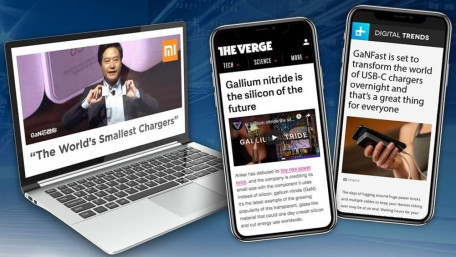 Gallium Nitride from Navitas Leads the Mobile Fast-Charger Revolution