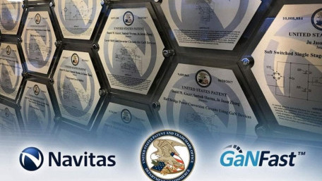 Navitas Achieves Milestone of Over 100 GaN Power Patents